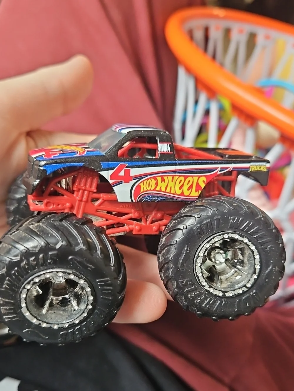 (10) Hot Wheels/monster Jam Trucks